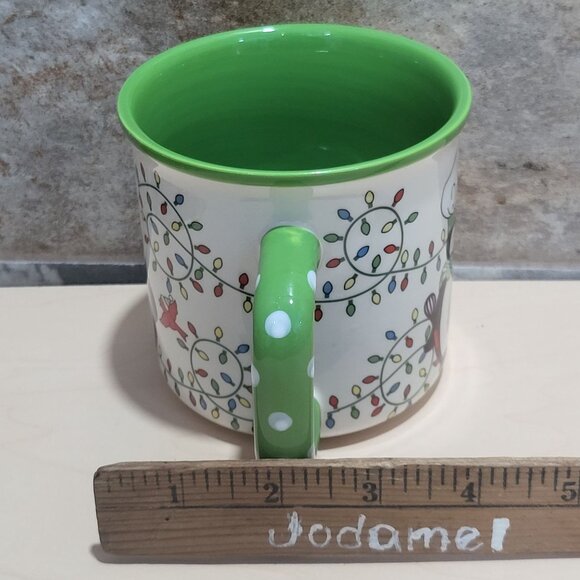 Temptations by Tara Coffee Mug Winter Whitney Penguin Christmas Lights Chef Hat - Picture 8 of 11